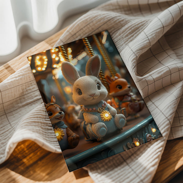 Bunny Carousel Magic