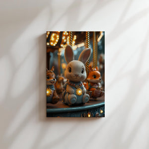 Bunny Carousel Magic