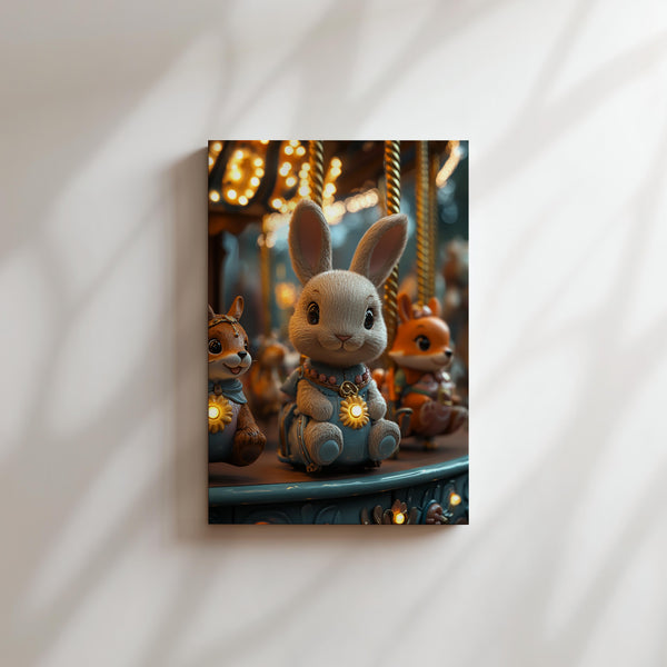 Bunny Carousel Magic