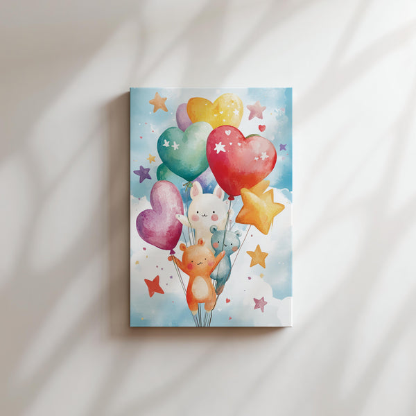 Heart Balloon Friends