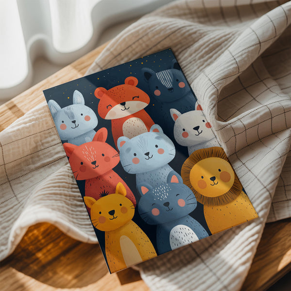 Stacked Animal Friends