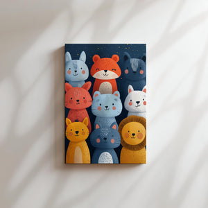 Stacked Animal Friends