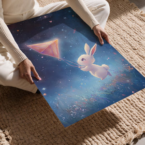 Bunny Stargazing Kite