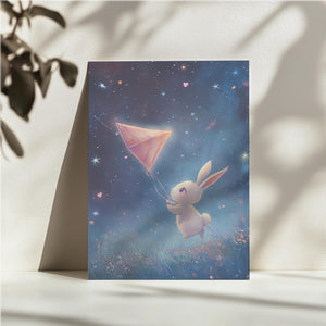 Bunny Stargazing Kite
