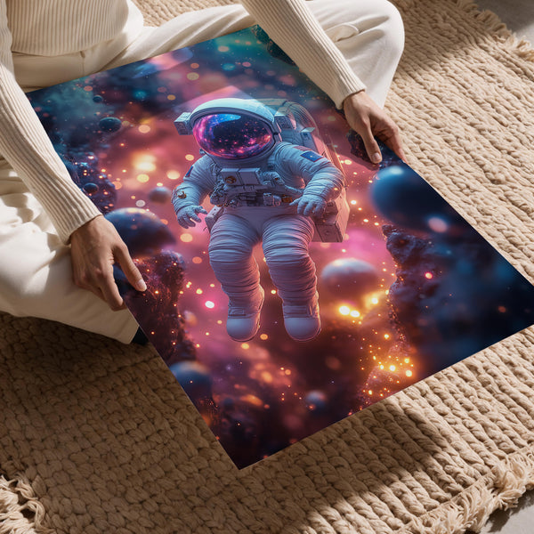 Astronaut Cosmic Journey