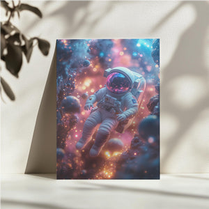 Astronaut Cosmic Journey