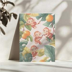 Playful Monkey Friends