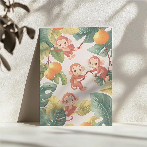 Playful Monkey Friends