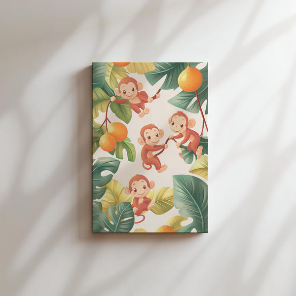 Playful Monkey Friends