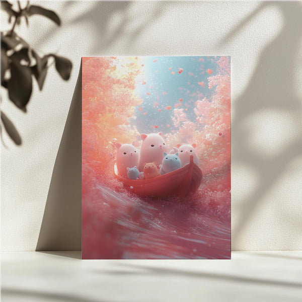 Pastel Animal Adventure