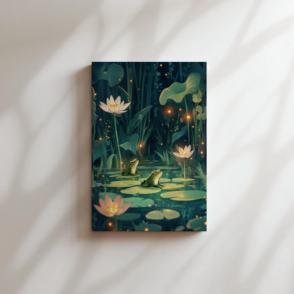 Serene Lotus Pond