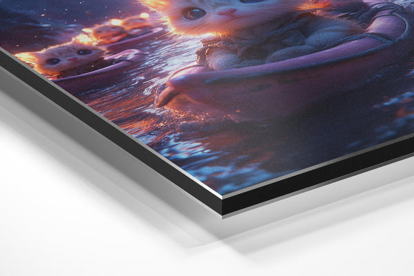 Feline Night Journey