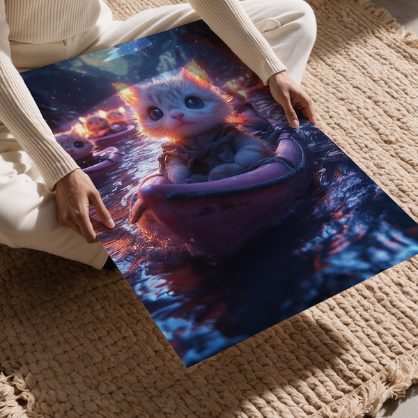 Feline Night Journey