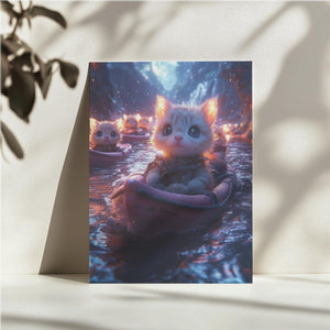 Feline Night Journey