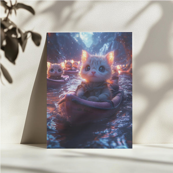 Feline Night Journey