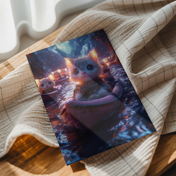 Feline Night Journey