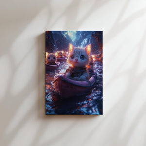 Feline Night Journey