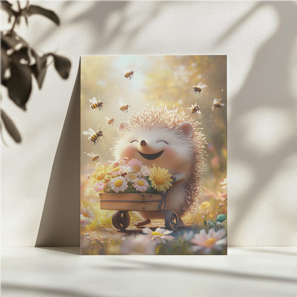 Happy Hedgehog Blooms