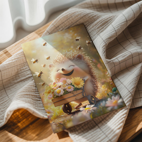 Happy Hedgehog Blooms