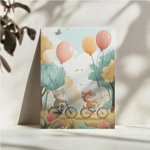 Bicycle Balloon Ride