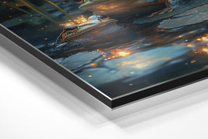 Frogs Crowned in Light