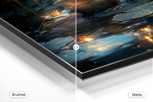 Frogs Crowned in Light