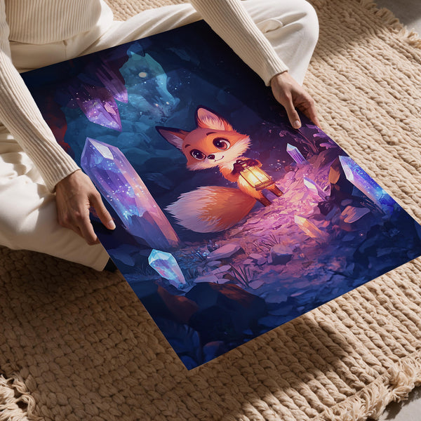 Fox in Crystal Cave