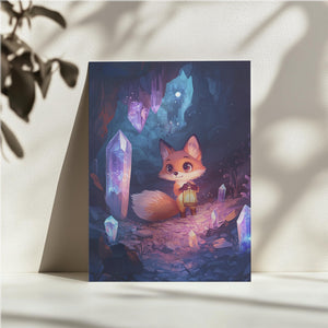 Fox in Crystal Cave