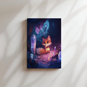 Fox in Crystal Cave