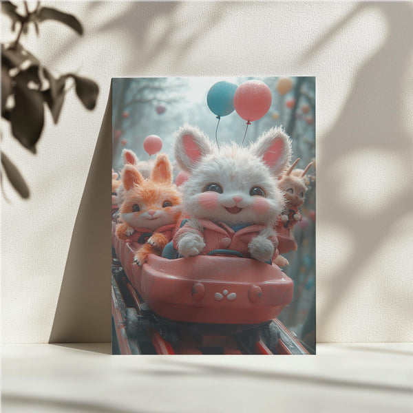 Bunnies Ride Joy