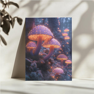 Glowing Mushroom Forest