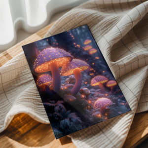 Glowing Mushroom Forest