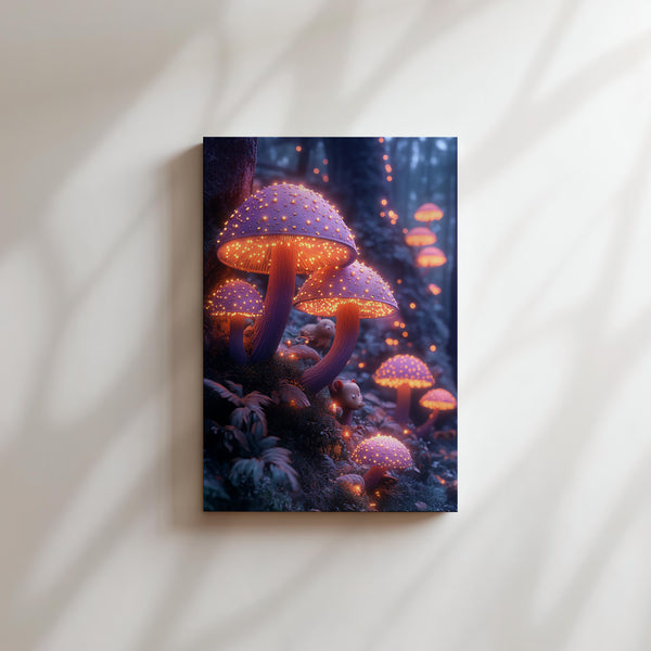 Glowing Mushroom Forest