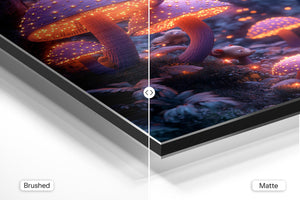 Glowing Mushroom Forest