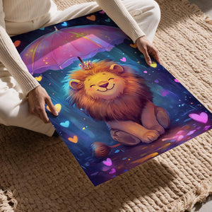 Lion Under Umbrella