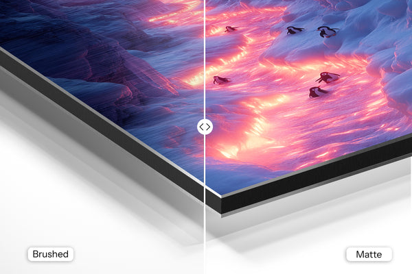 Glowing Ice Penguins