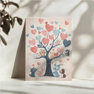Heart Balloon Tree