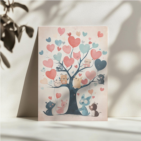 Heart Balloon Tree