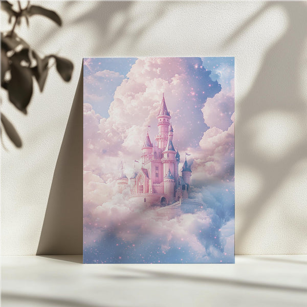 Magical Castle in Clouds
