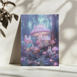 Glowing Mushroom Forest