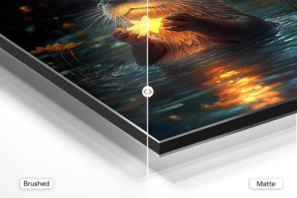 Otter Holding a Star