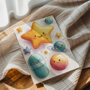 Cheerful Celestial Friends