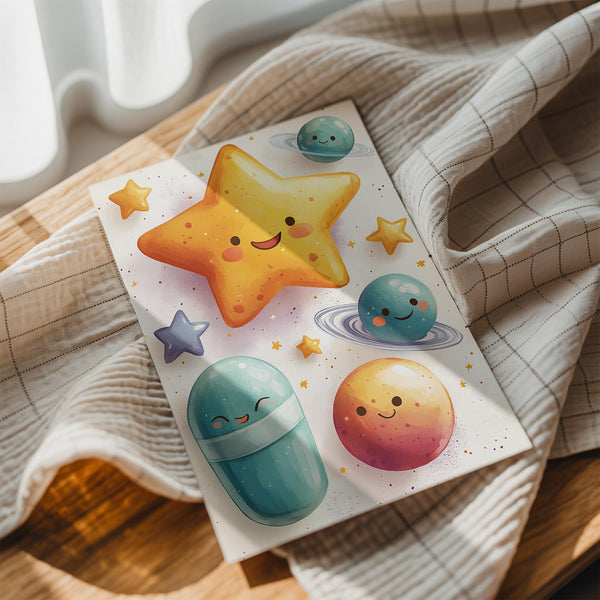 Cheerful Celestial Friends