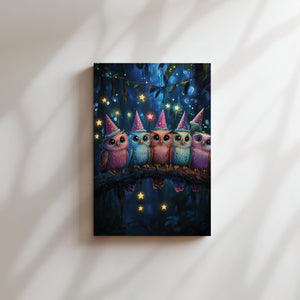 Party Hat Owls