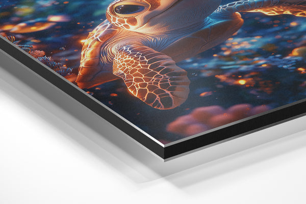 Underwater Turtle Glow
