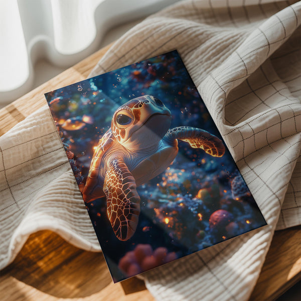 Underwater Turtle Glow
