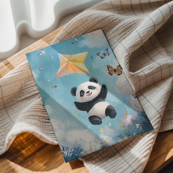 Panda with Kite