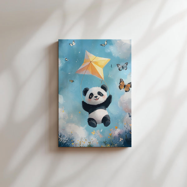 Panda with Kite
