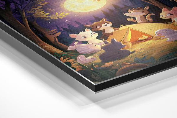 Forest Animals Campfire