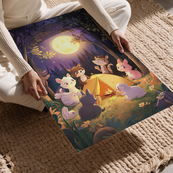 Forest Animals Campfire